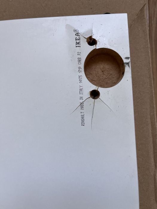Białe fronty do kuchni IKEA METHOD wysoki polysk 15 sztuk