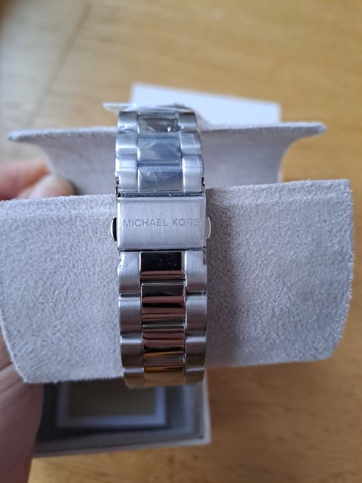 Zegarek męski Michael Kors srebrny niebieski nowy MK9079 nowy oryginał