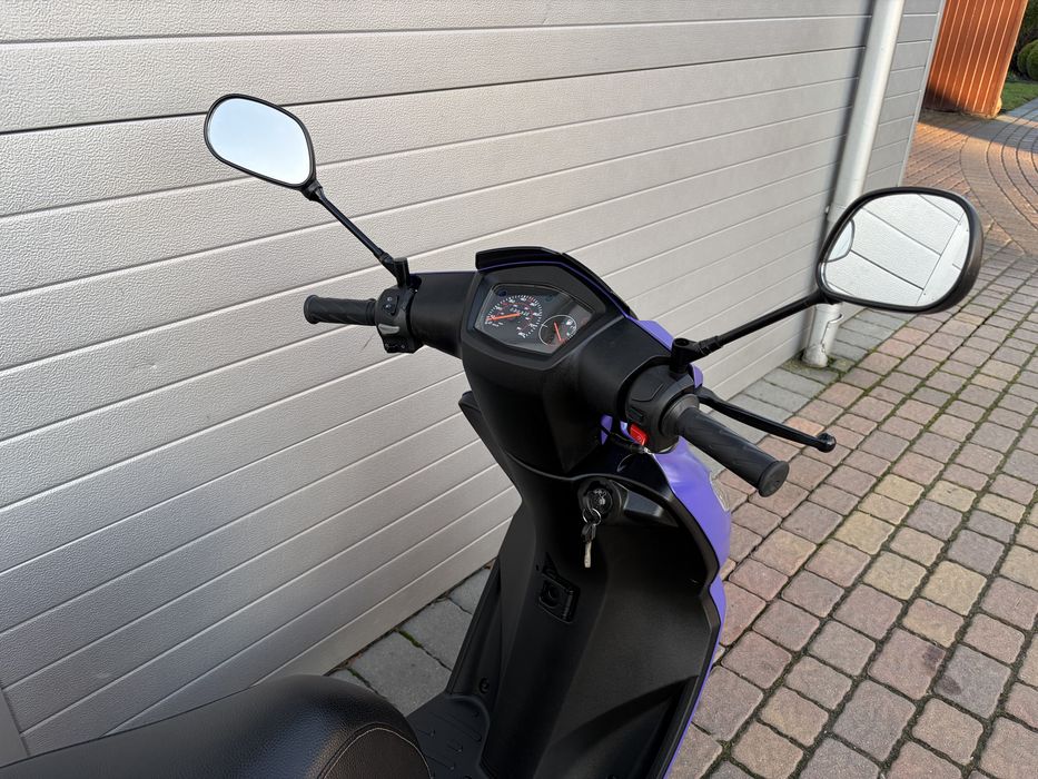 Peugeot Kisbee 50 4T 2024r Fioletowy kisbee peugeot skuter Transport