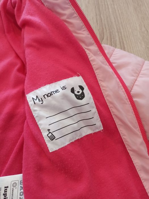 Kurtka niemowlęca dziewczęca marki Lupilu