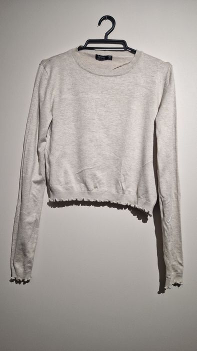Sweter szary M 39 Bershka