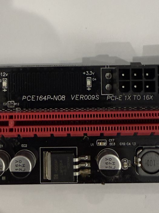 Riser Pci-e completo