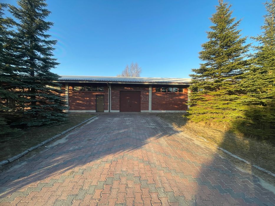 Hala magazynowo-produkcyjna z powierzchnią biurową / plac TIR / 1200m2