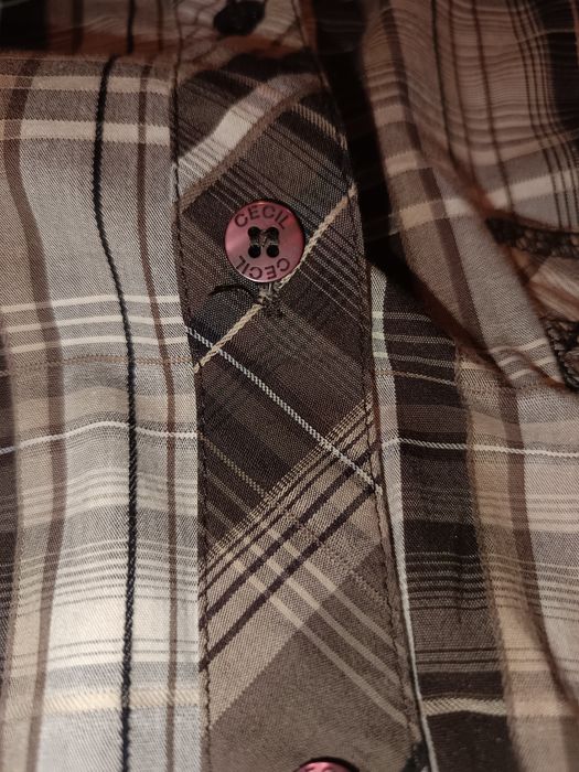 Bawełna bluzka koszulowa damska rozmiar XL