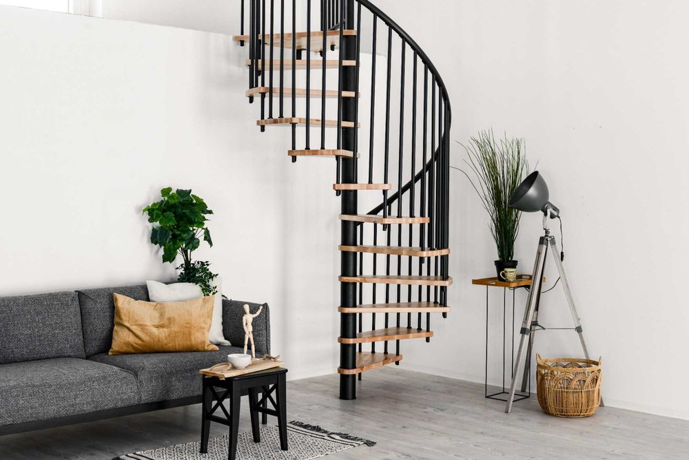 PROMOCJA!Schody kręcone SPIRAL EFFECT SMART fi 100 cm