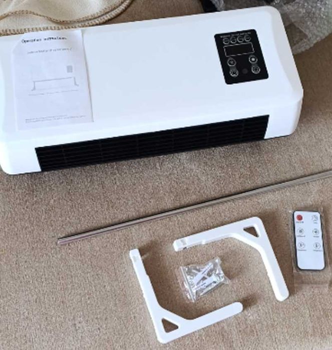 обігрівач настінний + сушка тепловентилятор з пультом дуйка таймер LED