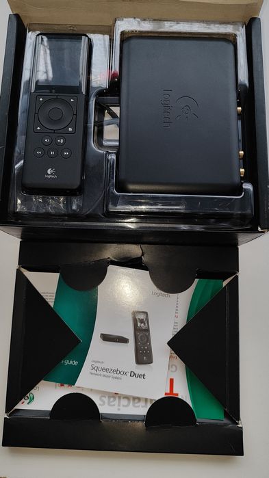 Новий мережевий  музикальний плеєр Logitech Squeezebox Duet