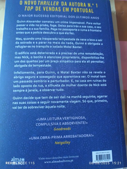Livro NOVO da FREIDA McFADDEN autora do Bestseller Mundial a Criada