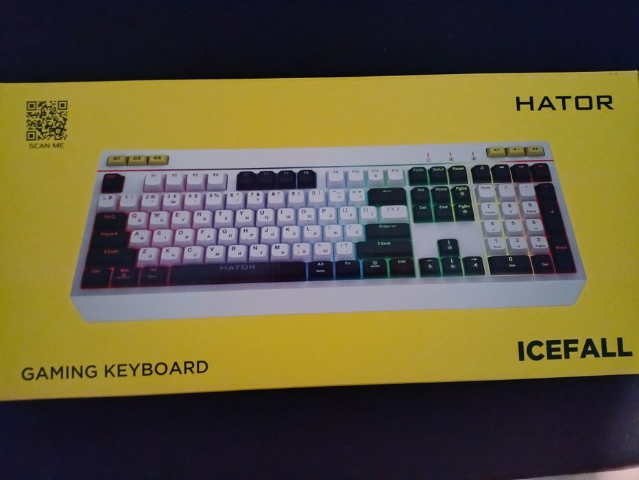 ігрова клавіатура HATOR ICEFALL