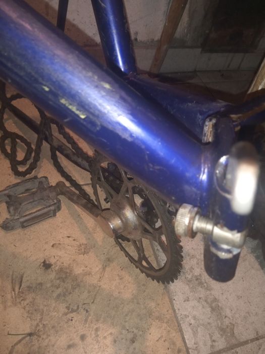 Rama składana z widelcem