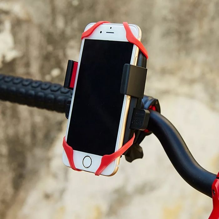 Suporte telemóvel bicicleta