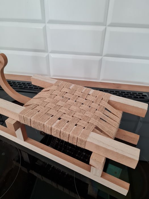 KIK drewniana ozdoba dekoracja duże sanki XXL saneczki boho NOWE