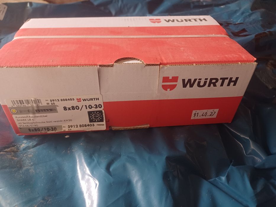 Kołki rozporowe/dyble wurth