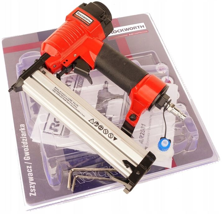Gwoździarka Zszywacz 2w1 Pneumatyczny Taker Lekki