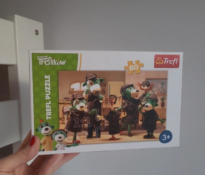 Nowe Puzzle Rodzina Treflików