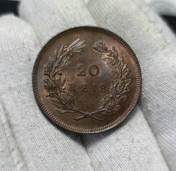 20 reis 1891 D.carlos i