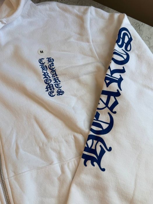 Кофта біла Chrome Hearta бу