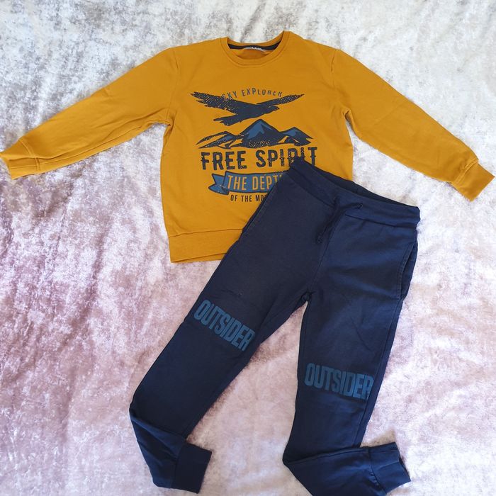 Спортивний костюм котон 134 р 8/9 р