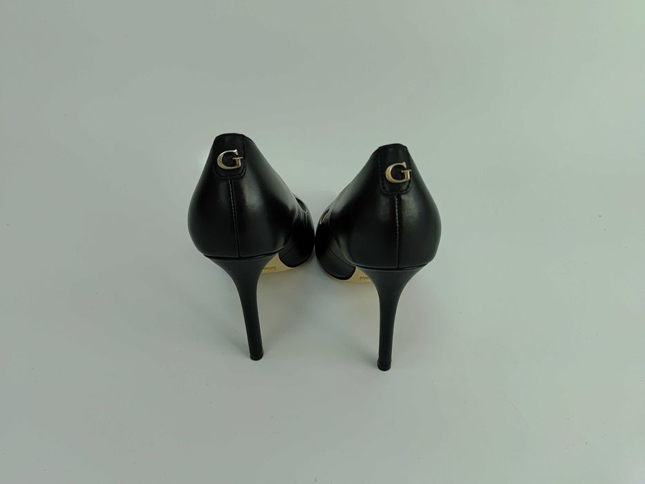 Buty Szpilki  Guess Gavi 9 FL7GA9 LEA08 Czarny  rozmiar 35