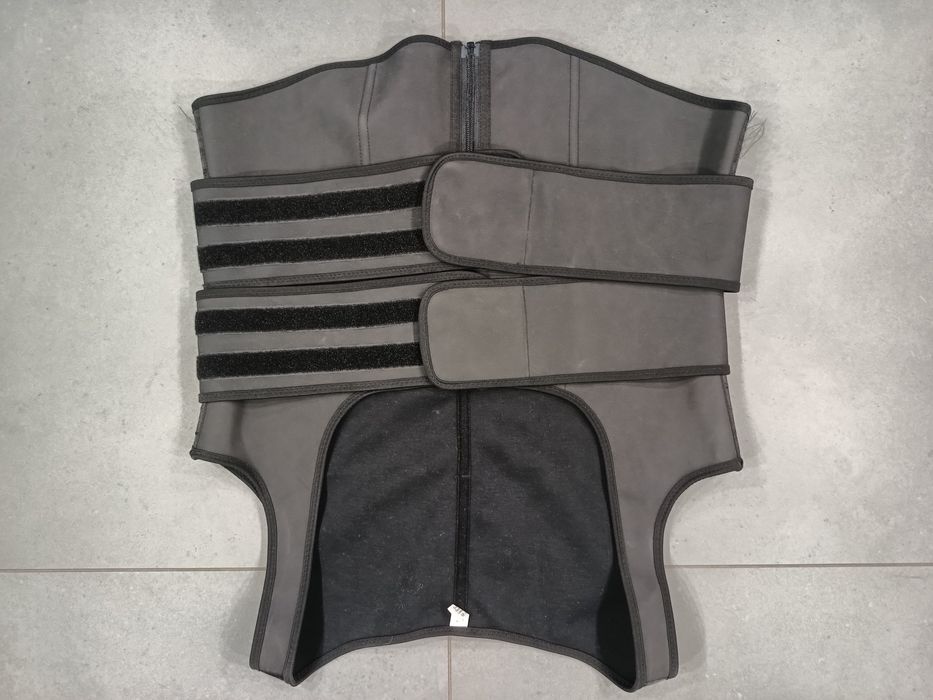 Męska kamizelka roz. 4XL wyszczuplająca modelująca sauna latex solidna