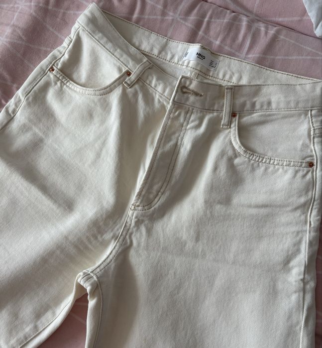 Джинси Mango молочні