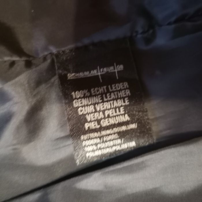 Kamizelka motocyklowa 4XL Real Leather
