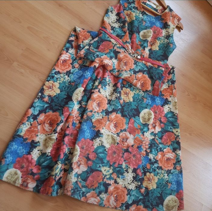 Платье макси в пол Topcapy 48р L Турция аналог Gizia, Beliza