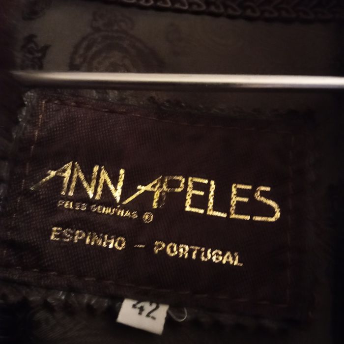 Casaco vintage, vison, impecável