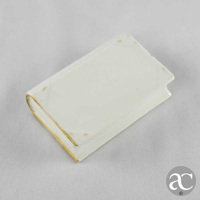 Paliteiro em forma de livro, porcelana Vista Alegre