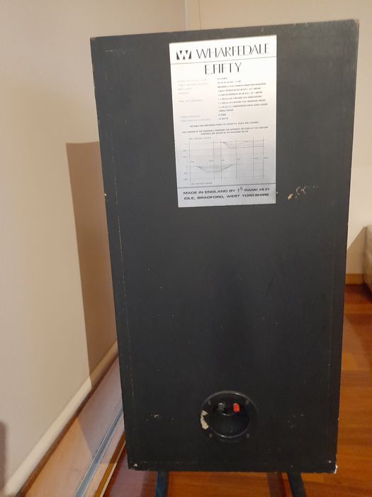Wharfedale E-50  em  caixa de madeira