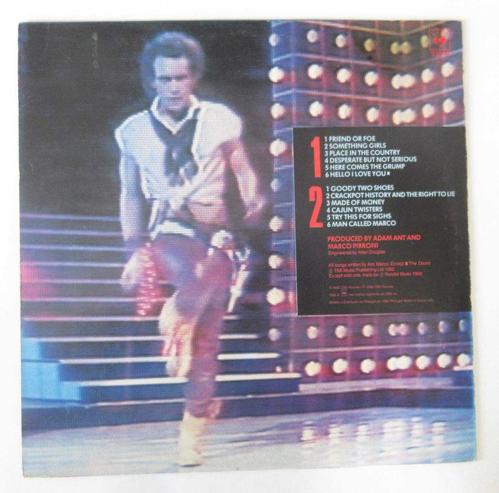 ADAM ANT - Friend Or Foe (LP)
