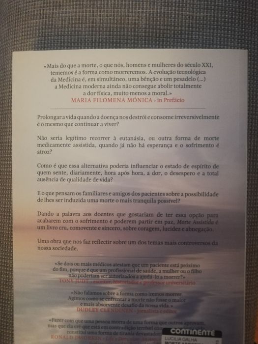 Livro "Morte Assistida"