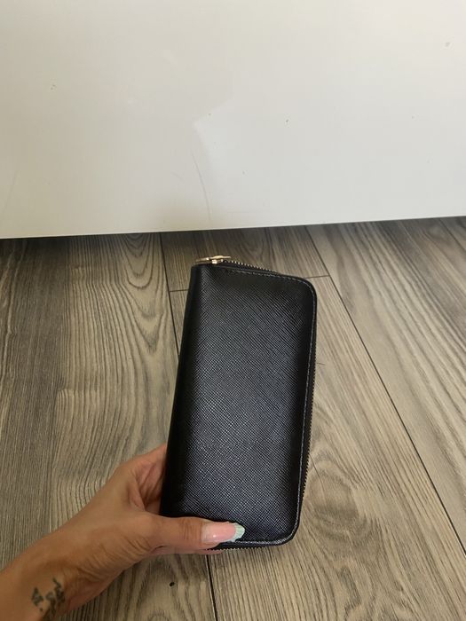 Portfel MK czarno zloty