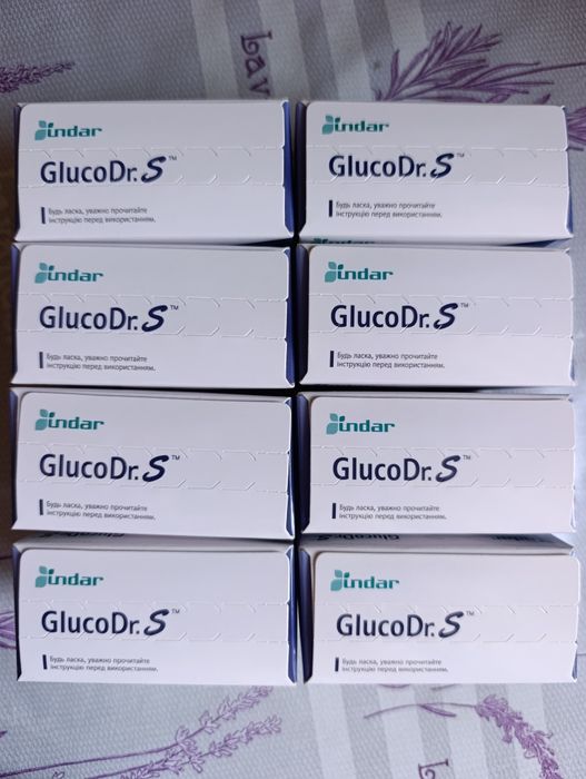 Тест смужки Gluco Dr.S