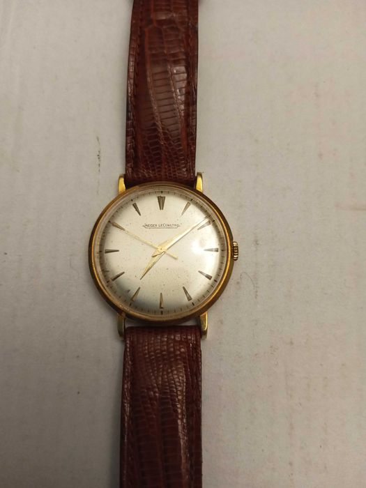 JaegerLeCoultre zegarek męski złoty 18K