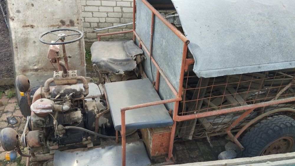 Трактор саморобний