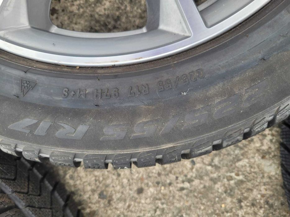 koła bmw 5x112 17 cal et 27 pirelli 225/55/17 97h