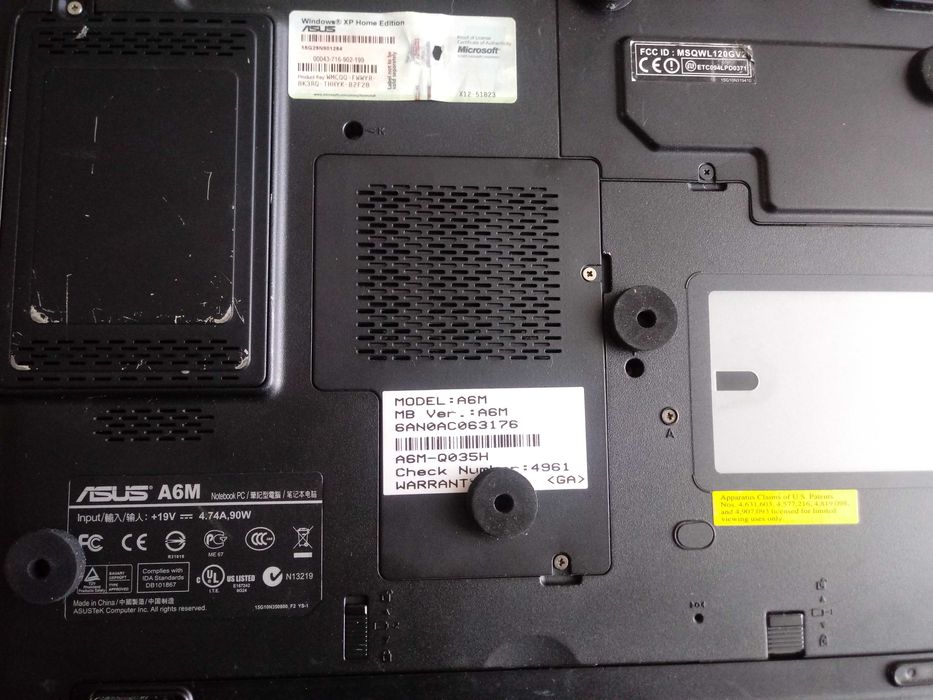 Sprzedam laptop Asus A6M