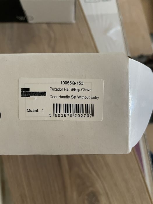 Puxador roseta quadrada preto64750503190019121