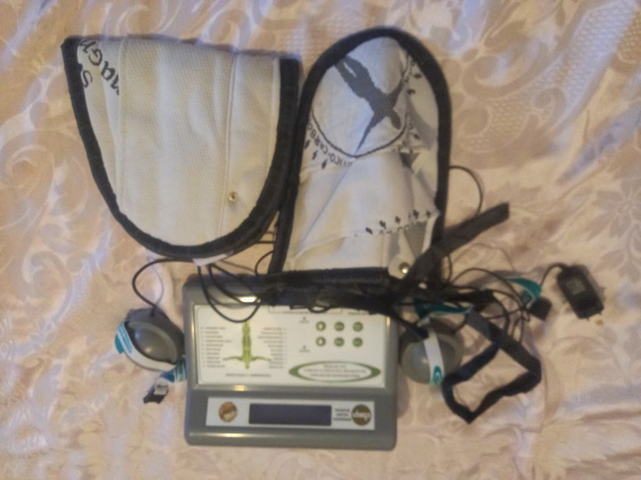 Aparelho destinado a atletas e clubes para cura de lesões desportivas.