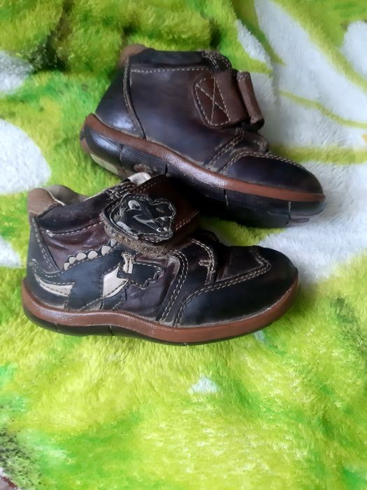 Черевики кросівки ботинки Clarks Кларкс  шкіряні розмір 21 - 22