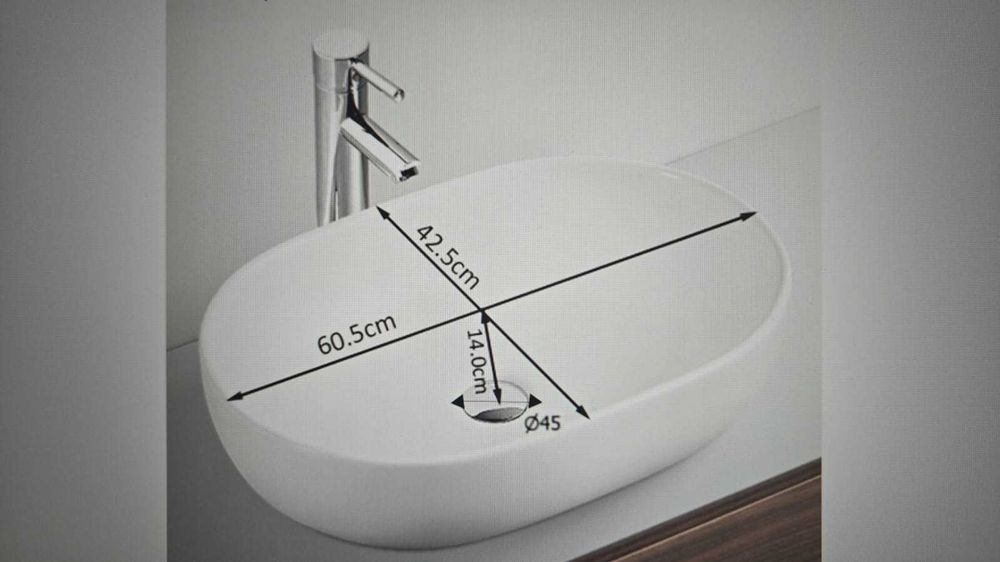 Umywalka nablatowa Nowa