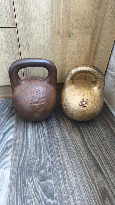 Гиря 32 кг царская