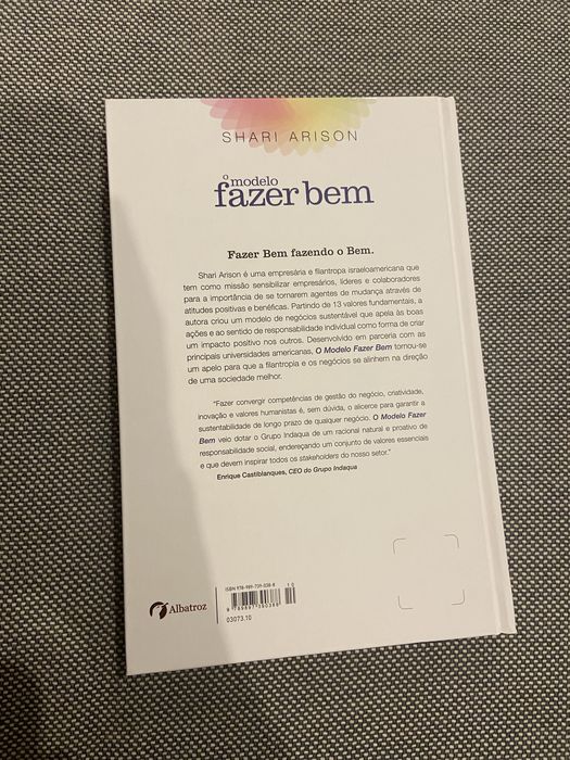 Livro O Modelo Fazer Bem - Shari Arison