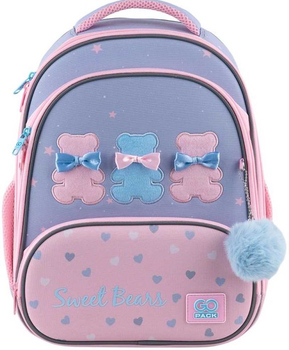 Рюкзак GoPack Education каркасний Lovely Bears