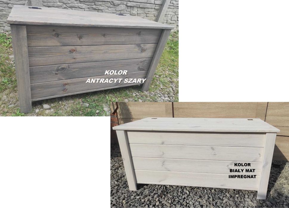 Skrzynia 90x50x40 Kufer drewniany KOLOR "" sun-meble.pl ""