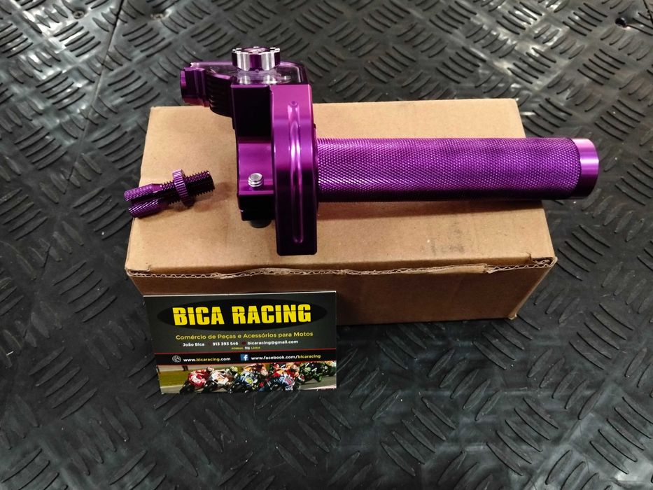 Punho rapido roxo aluminio TNT racing