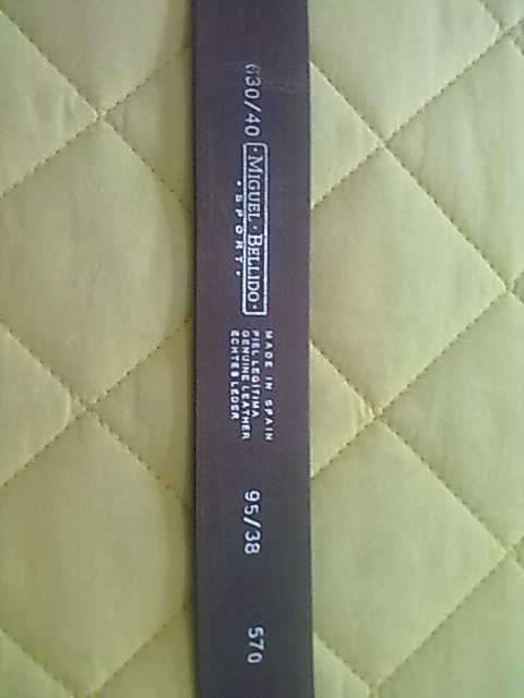 Cinto homem Miguel Bellido castanho