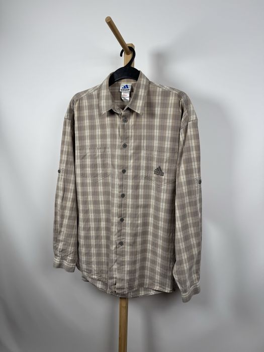 Adidas Adventure koszula w kratkę L