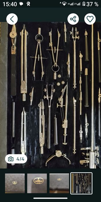 Готовальни и ноборы циркулей  ссcр.